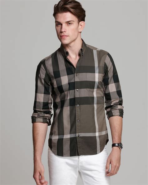 burberry mens shirts